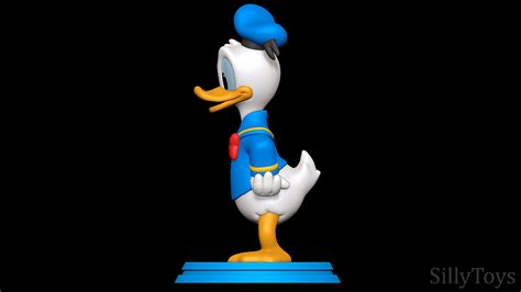 Artstation Donald Duck 3d Print Model Artworks