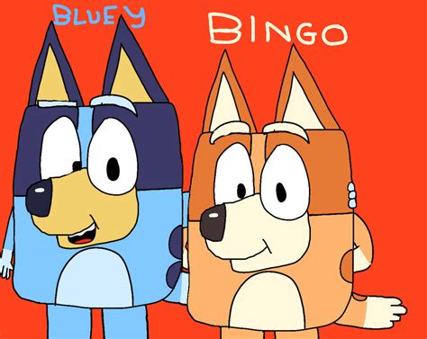 Bluey And Bingo By Joeyhensonstudios On Deviantart