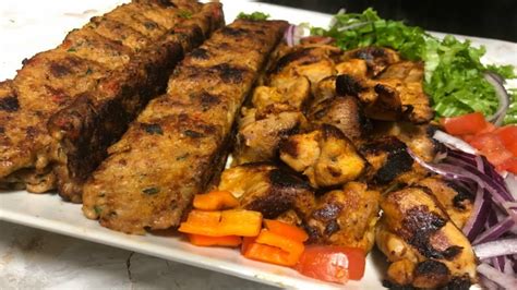 turkish mix grill recipe mix grill platter chicken seekh kabab chicken kabab recipe