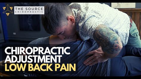 Chiropractic Adjustment For Back Pain With Oakland Chiropractor Full