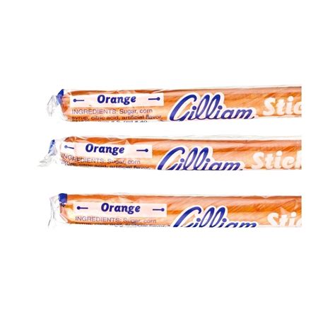 Orange Candy Sticks 80ct
