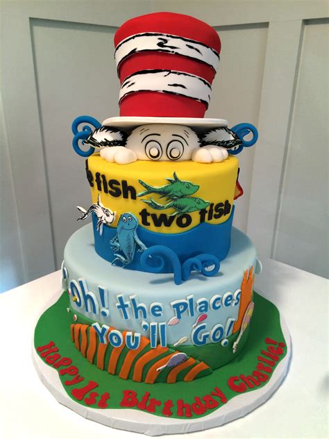 This 13 Reasons For Dr Seuss Birthday Cake Seuss Inspired Party Is