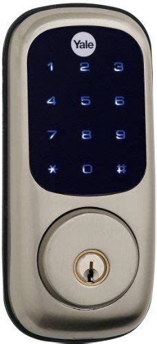 Yale Yrd220 Zw 619 Real Living Electronic Touch Screen Deadbolt Fully