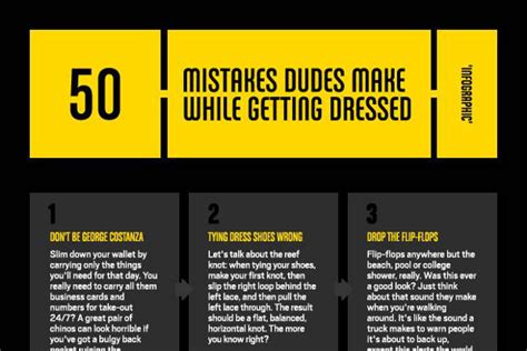 50 fashion faux pas that men make when getting dressed