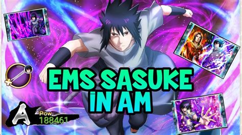 Ems Sasuke Attack Mission Showcase Boosted Ems Sasuke Naruto X