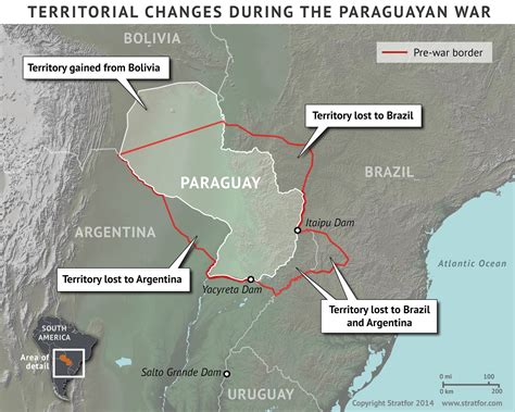 Territorial Changes During The Paraguyan Warwar Of The Triple Alliance