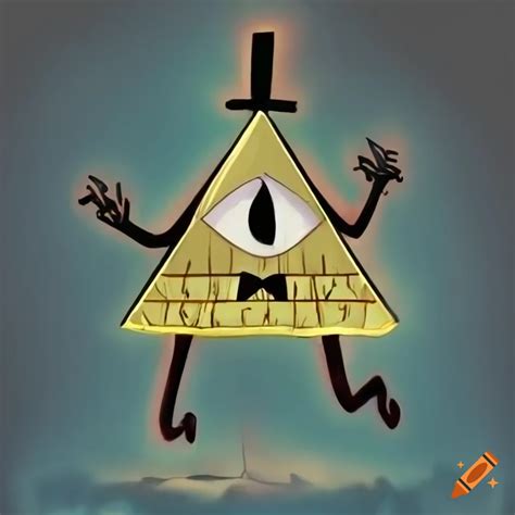 Image Of Bill Cipher Character