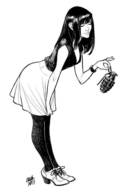 Personal Work 2014 By Award Winning Comic Artist Cameron Stewart Illustration Girl Character
