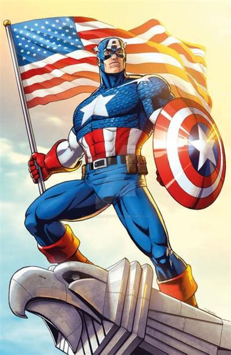 Captain America By Dan The Artguy On DeviantArt Captain America