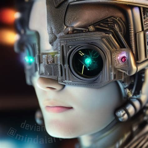 Close Up Unnamed Female Borg By Mindaiartist On Deviantart