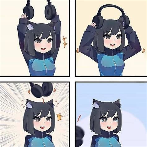 The Best Headphones Memes Memedroid Anime Funny Anime Memes
