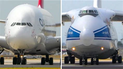 Which Is Louder Antonov An 124 Vs Airbus A380 Melbourne Airport
