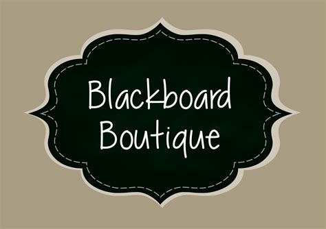 Blackboard Boutique