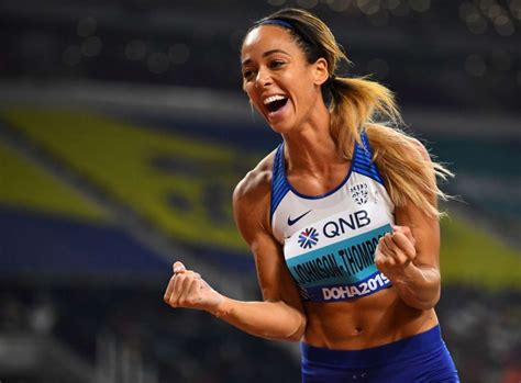 A heptathlon is a track and field combined events contest made up of seven events.1 the name derives from the greek επτά and ἄθλος. KATARINA JOHNSON-THOMPSON WINS WORLD CHAMPIONSHIP GOLD ...