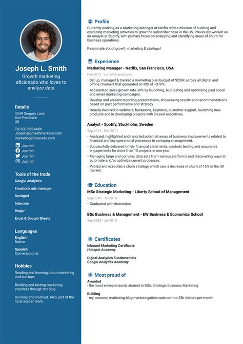 Sample Resume Templates 2022 Tantmahed
