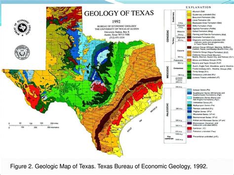 Figure 2 Geologic Map Of Texas Texas Bureau Of Economic Geology Ppt