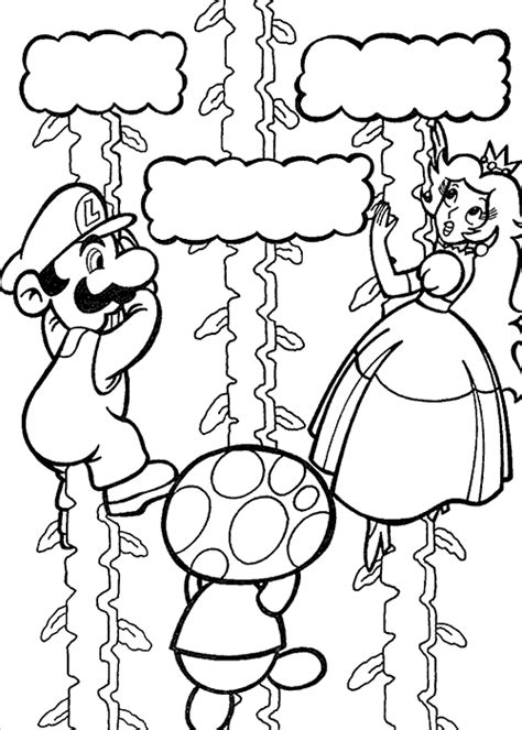 Mario Coloring Pages To Print Coloring Pages To Print