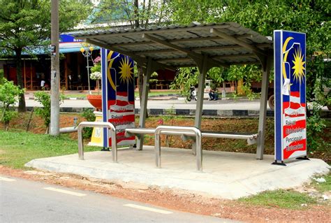 Bus Stops 1malaysia Bus Stop Front View