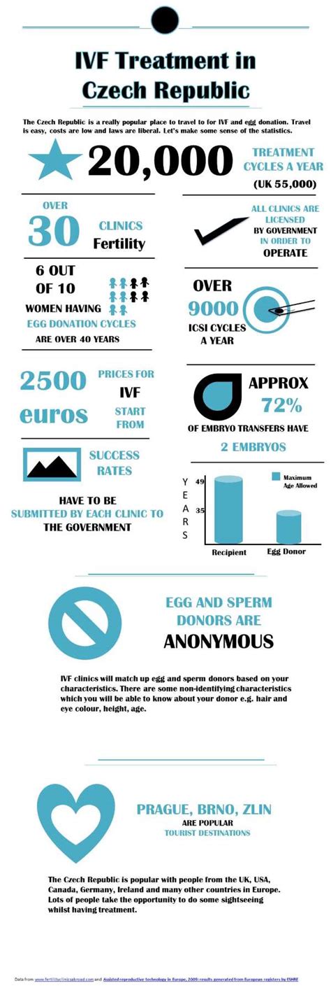 Ivf Treatment In The Czech Republic Infographic