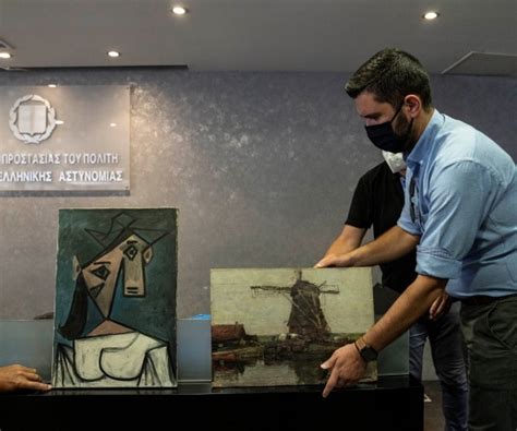 Greece Recovers Picasso Mondrian Paintings Stolen In 2012