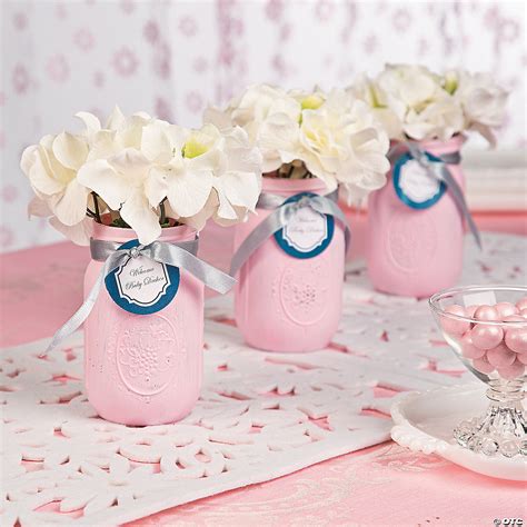 Pink Flower Centerpieces Baby Shower Best Flower Site