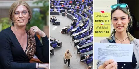 Historisch Zwei Trans Frauen Ziehen In Den Bundestag Ein