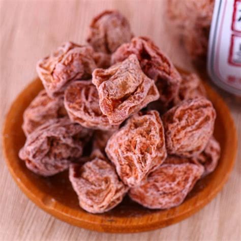 3pcs Preserved Dried Plum Sour And Sweet Chinese Specialty Asian Food