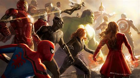 Avengers Infinity War Artwork Marvel Comics 4k Hd Wallpaper Wallpaper Flare