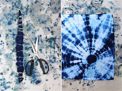 Shibori Indigo Tye Dye 3 Diy Pinterest Change 3