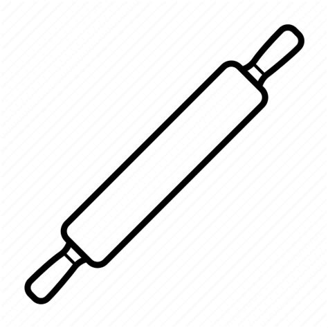 Dough Pin Rolling Pin Icon