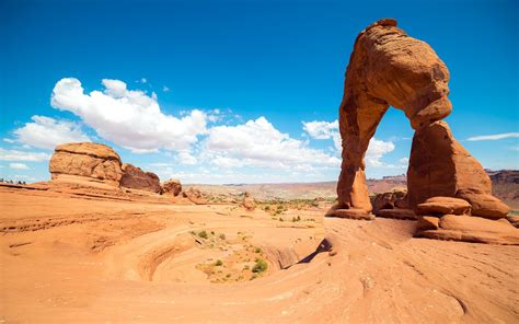 Desert Rock Formation Landscape Arches National Park Arch Utah