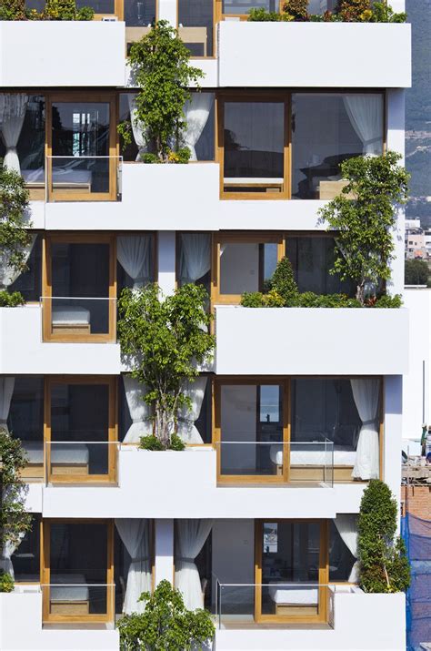 Stylish Balconies Become Integral Parts Of Their Building S Facade Hotel Architecture Facade