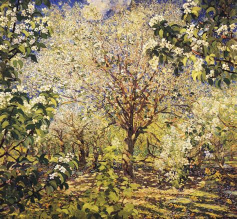 Aleksandr Gerasimov 1881 1963 An Orchard In Blossom 1930s R Museum