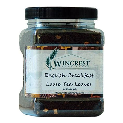 Bulk Loose Black Tea Leaves 8 Oz Container English Breakfast