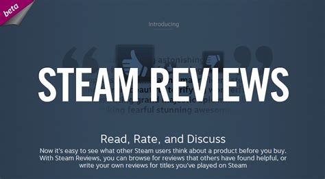 Steam Reviews System Gets New Details In Official Faq