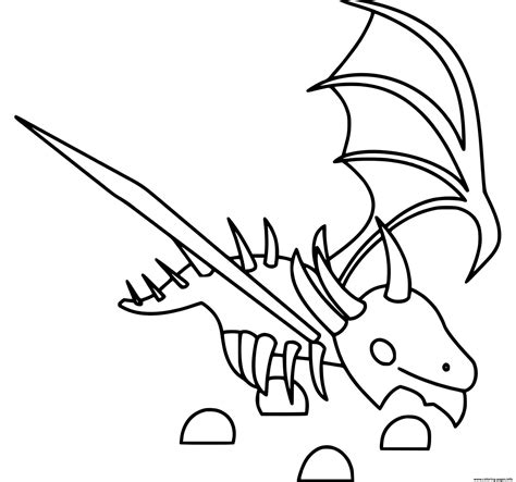 Adopt Me Pets Coloring Pages Unicorn