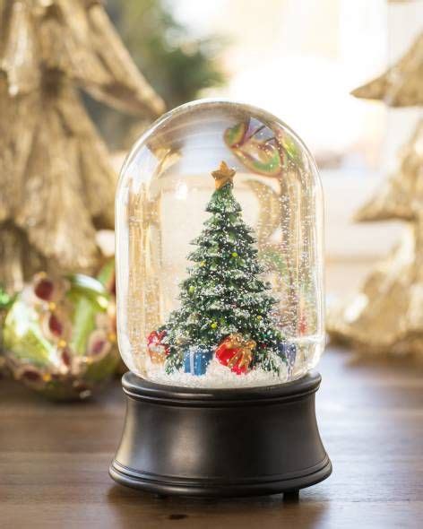Christmas Tree Musical Snow Globe Main Christmas Light Ornament Snow