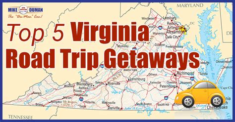 Top 5 Virginia Road Trip Getaways Mike Duman