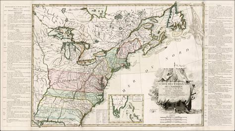A Lovely Copy Of The First Map Of The Independent United States Rare