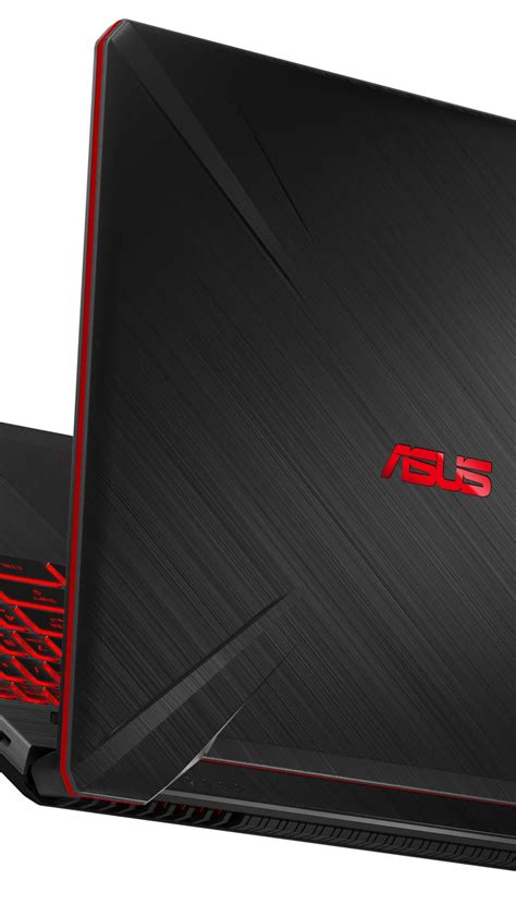 Asus rog logo, republic of gamers, black background, illuminated. Wallpaper ASUS TUF Gaming FX505DY & FX705DY, CES 2019, 4K, Hi-Tech #21018