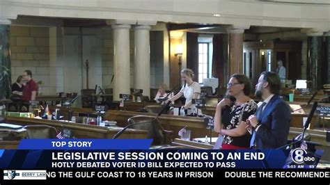 Voter Id Bill Up In The Air During Nebraska Legislatues Final Day Of