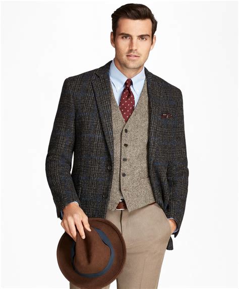 Check out our every day low sale prices. Lyst - Brooks Brothers Regent Fit Harris Tweed Plaid With ...