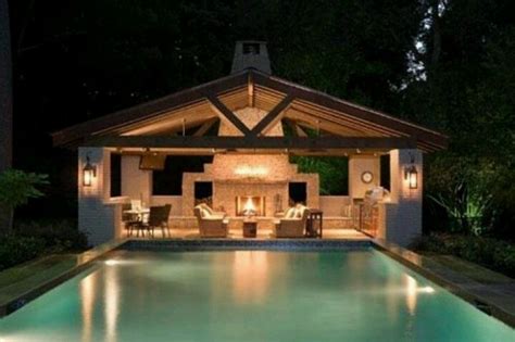 I Need To Be Here And Relaxing Backyard Pool Pool Houses Outdoor