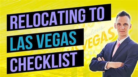 Relocating To Las Vegas Checklist Must Watch Before You Move Youtube
