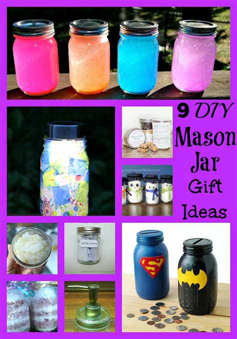 Coupons And Lesson Plans 9 Diy Mason Jar T Ideas