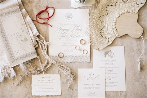 42 destination wedding invitations from real couples