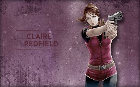 Claire Redfield Wallpaper 1 Resident Evil Game Resident Evil Redfield