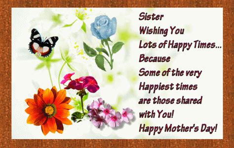 Happy Mothers Day Sister Quotes Quotesgram