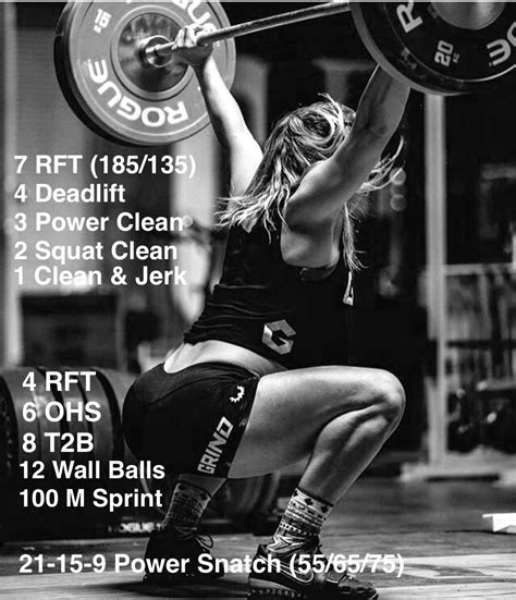 Crossfit Workouts At Home Wod Workout Barbell Workout Crossfit