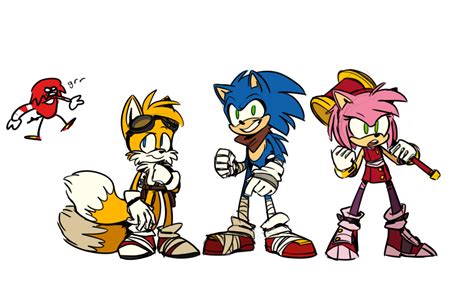 Sonic And Tales Clip Art